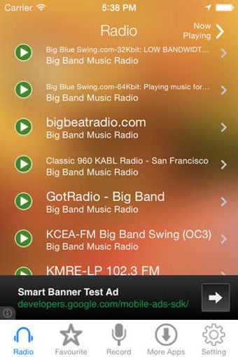 Image 0 for Big Band Music Radio Reco…