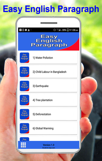 Image 0 for English Paragraph