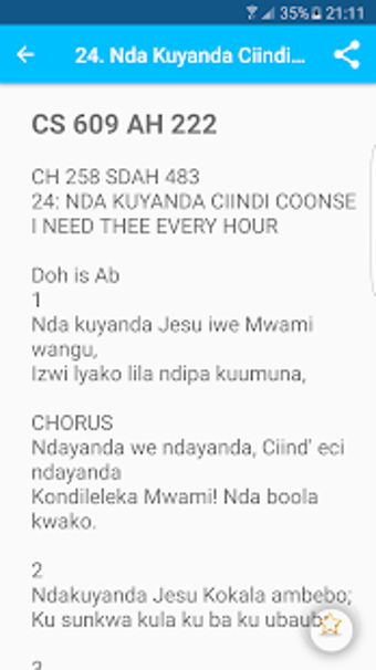 Image 0 for Klistu Mu Nyimbo - Chiton…
