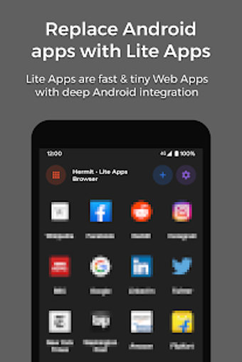 Image 1 for Hermit  Lite Apps Browser