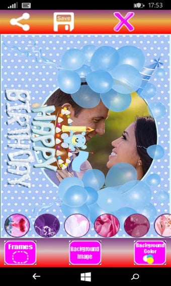 Image 2 for Happy birthday photo fram…