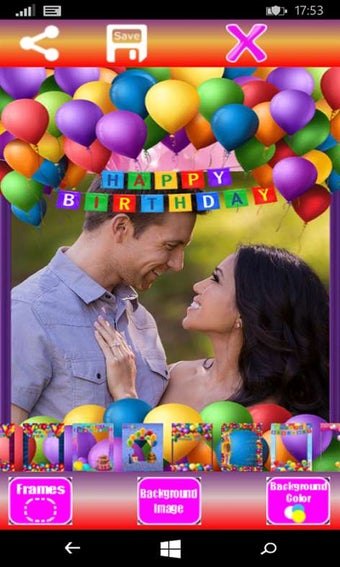 Image 0 for Happy birthday photo fram…