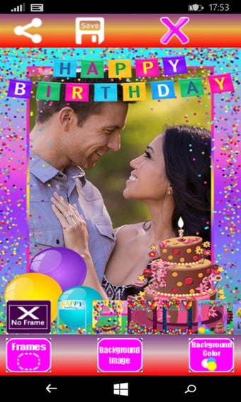 Image 3 for Happy birthday photo fram…