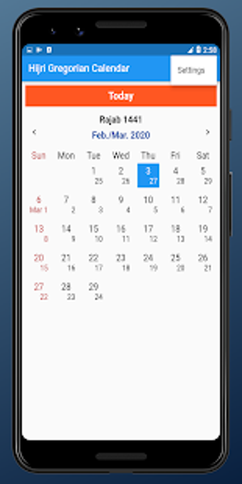 Image 3 for Islamic Hijri Calendar 20…
