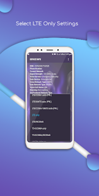 Image 0 for Force 4g LTE Network Mode…