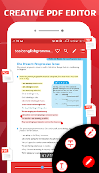 Imagen 2 para PDF Reader for Android 20…