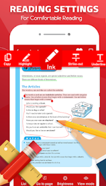 Imagen 1 para PDF Reader for Android 20…