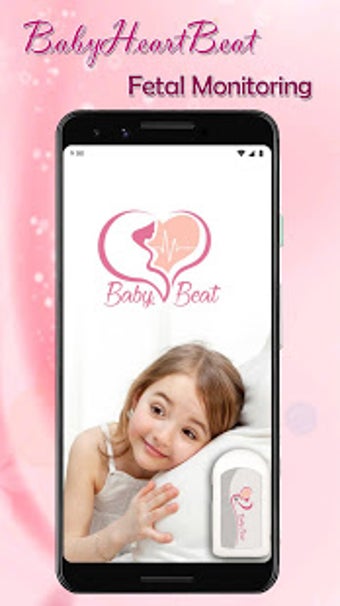 Imagen 1 para BabyHeartBeat Fetal Doppl…