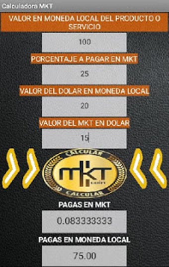 Image 0 for Calculadora MKTcoin