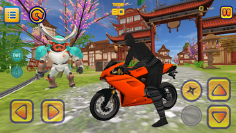 Image 0 for Motorbike Ninja Samurai C…