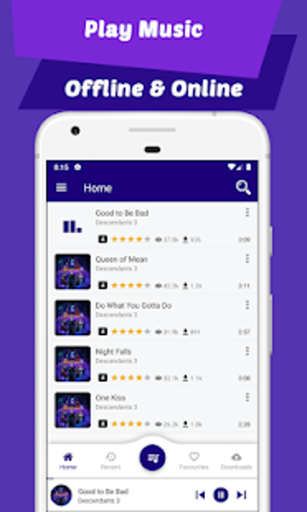 Image 2 for Player Music for Descenda…