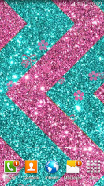 Image 0 for Pink Glitter Live Wallpap…