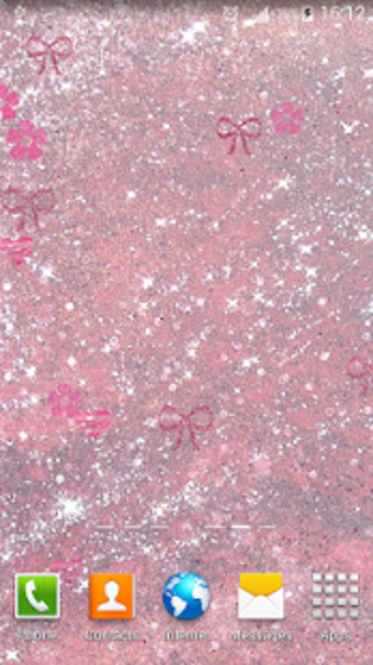 Image 2 for Pink Glitter Live Wallpap…