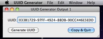 Image 0 for UUID Generator