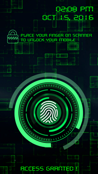 Imagen 1 para Fingerprint Lock Screen P…