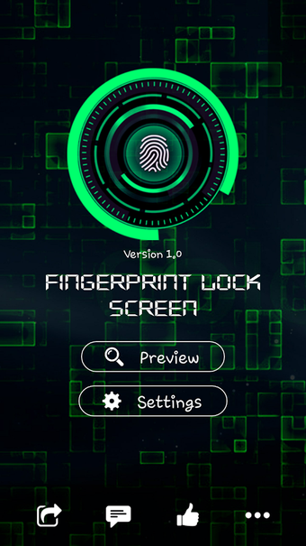 Imagen 1 para Fingerprint Lock Screen P…