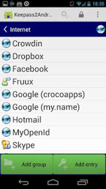 Image 1 for Keepass2Android Offline