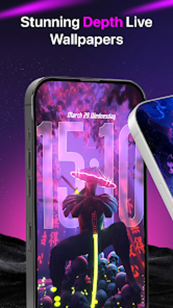 Imagen 0 para DClock: Depth Live Wallpa…