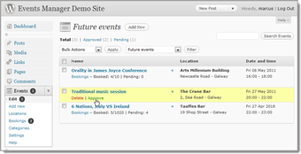 Image 1 for Events Manager