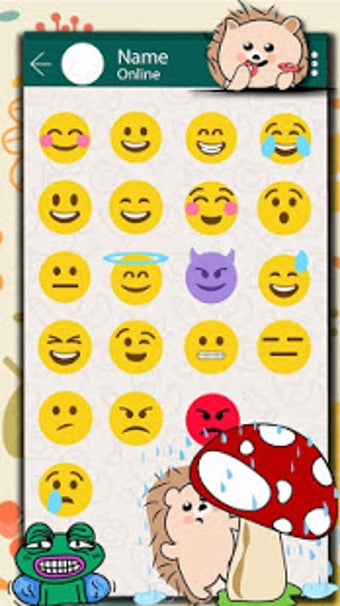 Imagen 3 para Baby Hedgehog Emoji Stick…