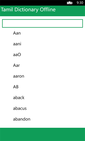 Image 2 for Tamil Dictionary Offline …
