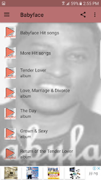 Image 1 for Babyface Songs
