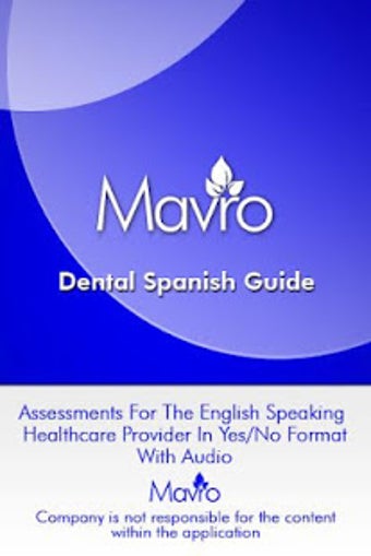 Image 0 for Dental Spanish Guide