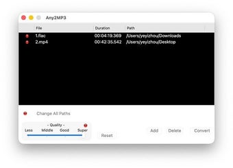Imagen 0 para Any2MP3 for Mac