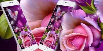 Image 3 for Rose Red Butterfly Theme