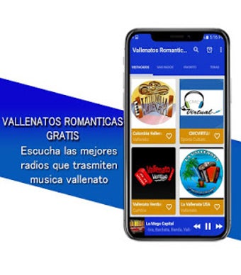 Image 1 for Vallenatos Romanticos Fre…
