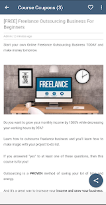 Image 1 for Udemy Free Courses