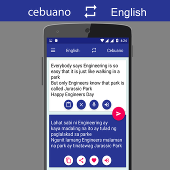 Image 0 for Cebuano English Translato…