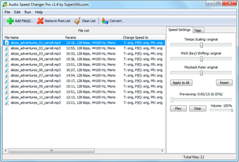 Image 0 for Portable Audio Speed Chan…