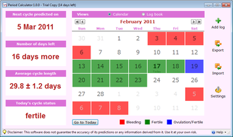 Imagen 0 para Period Calculator