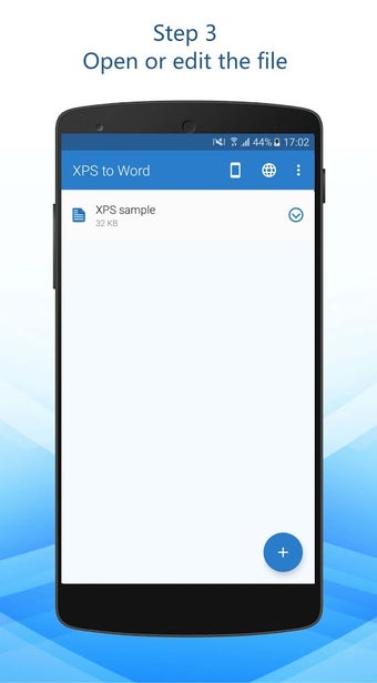 Imagen 1 para XPS to Word