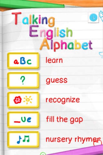 Image 0 for Talking English Alphabet …