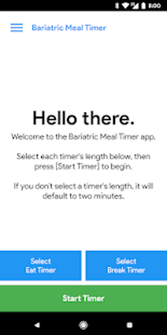Imagen 0 para Bariatric Meal Timer