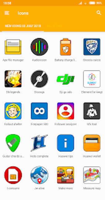 Imagen 1 para Crispy HD - Icon Pack
