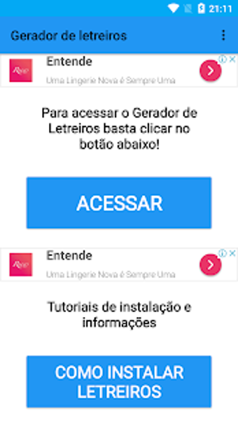 Image 0 for Gerador de Letreiros para…