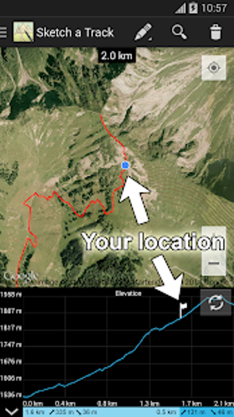 Image 0 for Sketch a Track - GPX View…