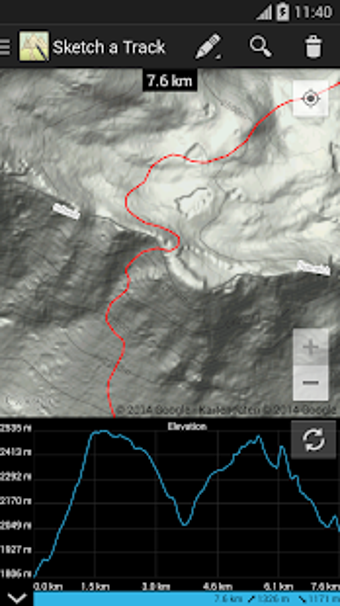 Image 1 for Sketch a Track - GPX View…