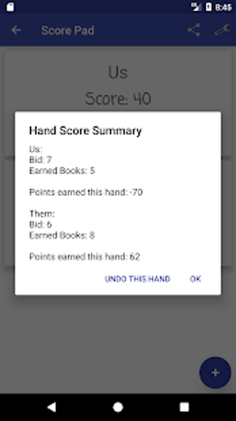 Image 0 for Spades Score Pad