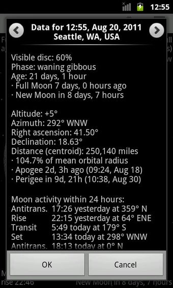 Image 4 for Moon Phase Pro