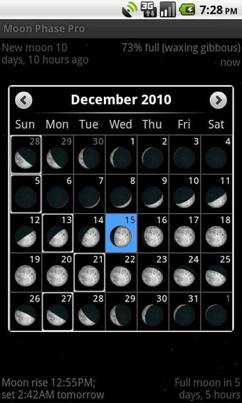 Image 0 for Moon Phase Pro