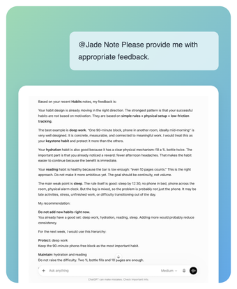 Imagen 0 para Jade Note