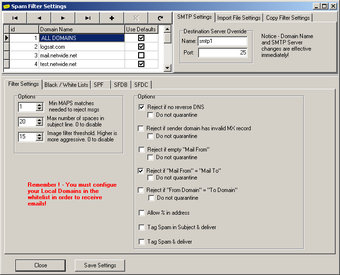 Imagen 6 para Spam Filter ISP