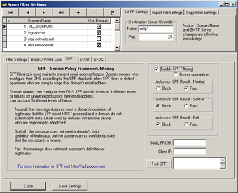 Imagen 0 para Spam Filter ISP