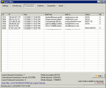 Imagen 7 para Spam Filter ISP
