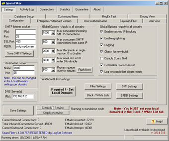 Imagen 2 para Spam Filter ISP