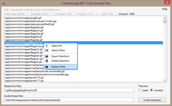 Imagen 0 para Find Unused Files